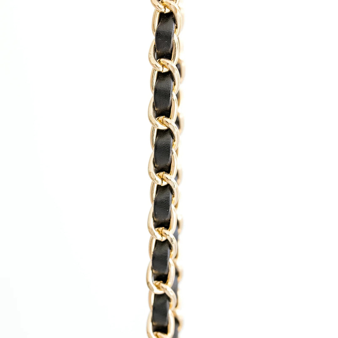 Chain Mail Bag Strap - Black Purse Strap Clearly Handbags 