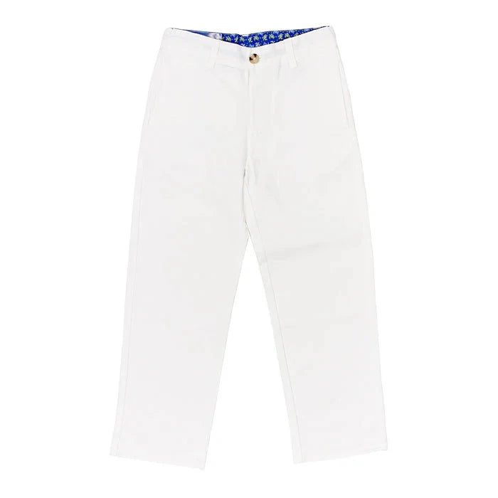 Champ Pants - White Twill Boy Pants J Bailey 