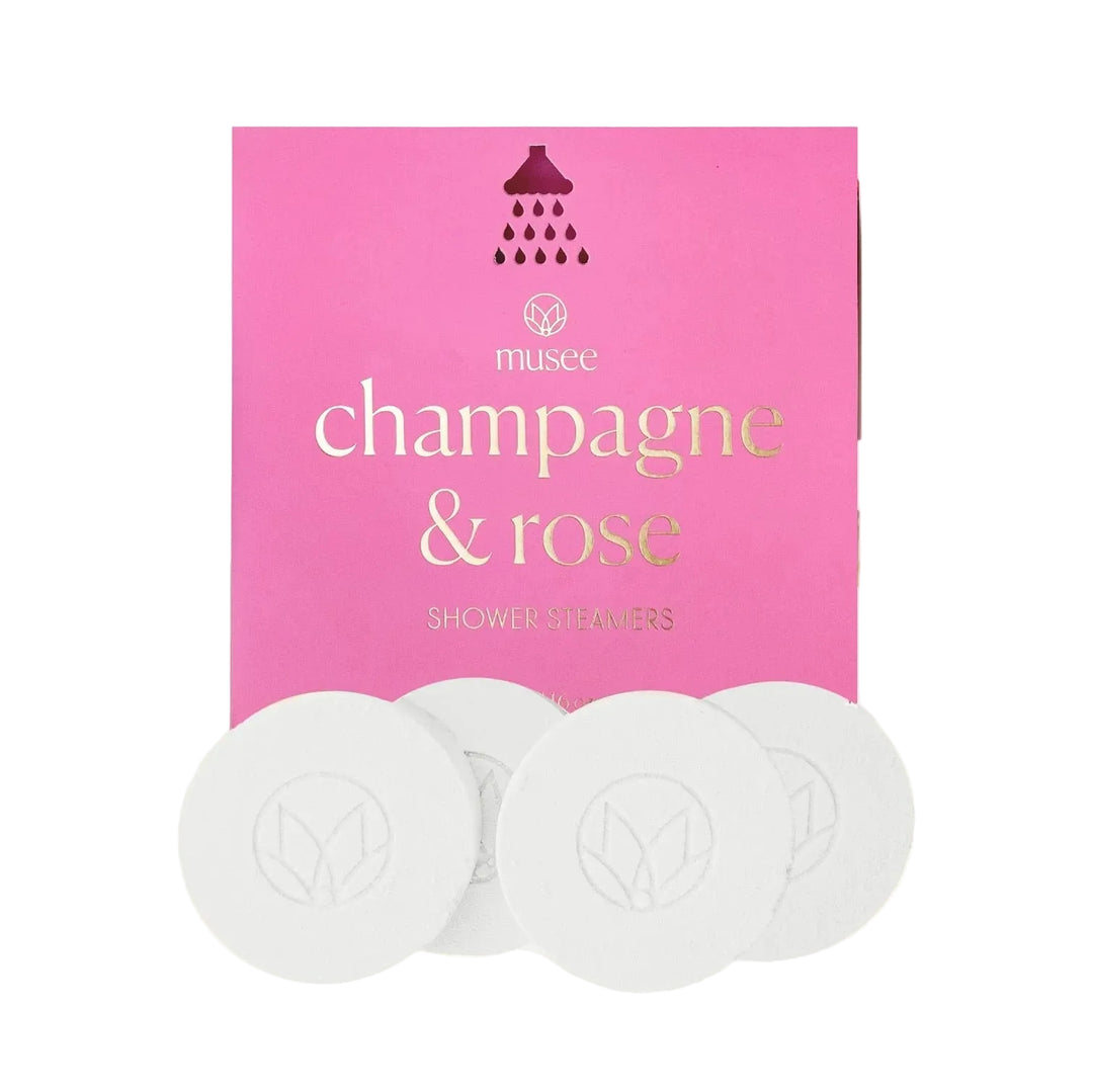 Champagne and Rose Shower Steamers Shower Steamer Musee 