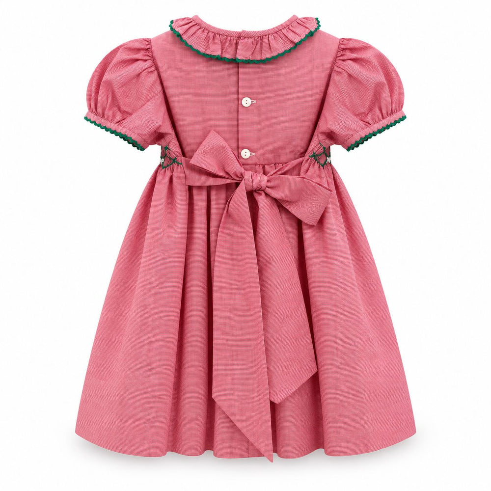 Channing Dress - Christmas Bows Girl Dress Remember Nguyen - Phoenix and Ren 