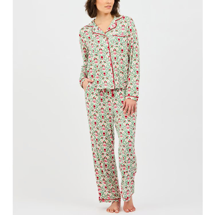 Charlotte Pajama Pant Set - Trimmed with Joy Womens Pajamas Mary Square 