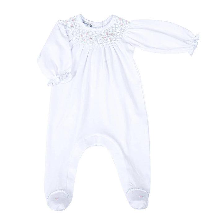 Charlotte's Classics Bishop Footie Girl Footie Magnolia Baby 