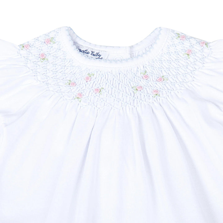 Charlotte's Classics Bishop Footie Girl Footie Magnolia Baby 