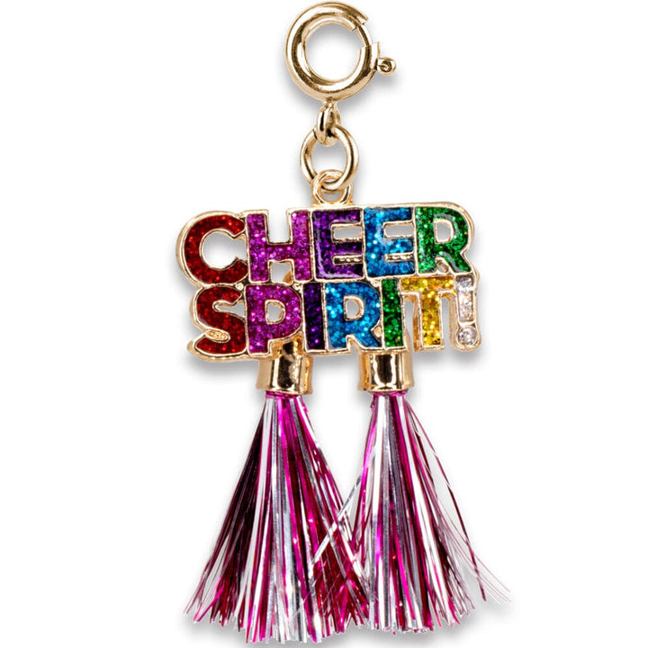 CHARM IT! Charms Necklace Charm Charm It Glitter Cheer Bow 