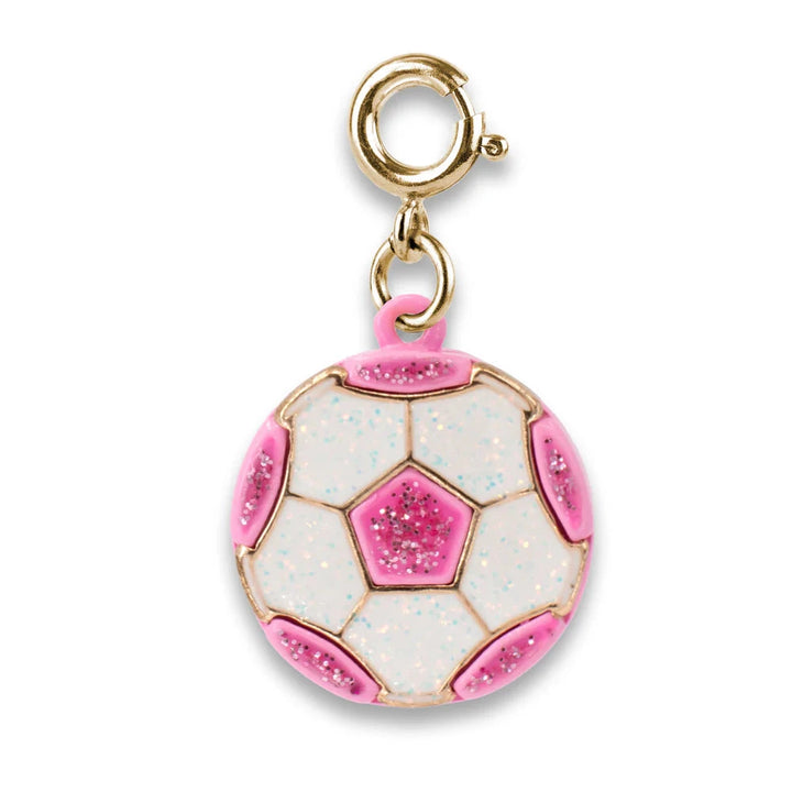 CHARM IT! Charms Necklace Charm Charm It Glitter Soccer Ball 