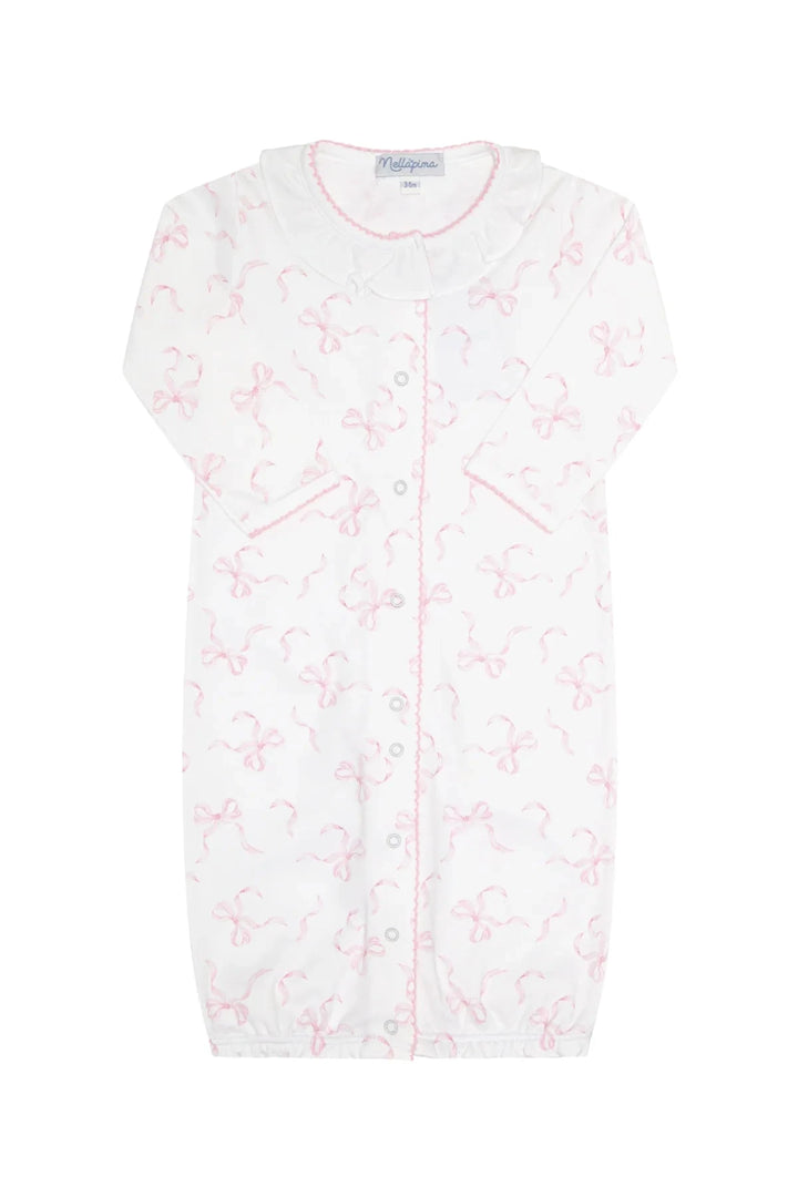 Charming Bows Print Converter Gown Girl Converter Gown Nella Pima 