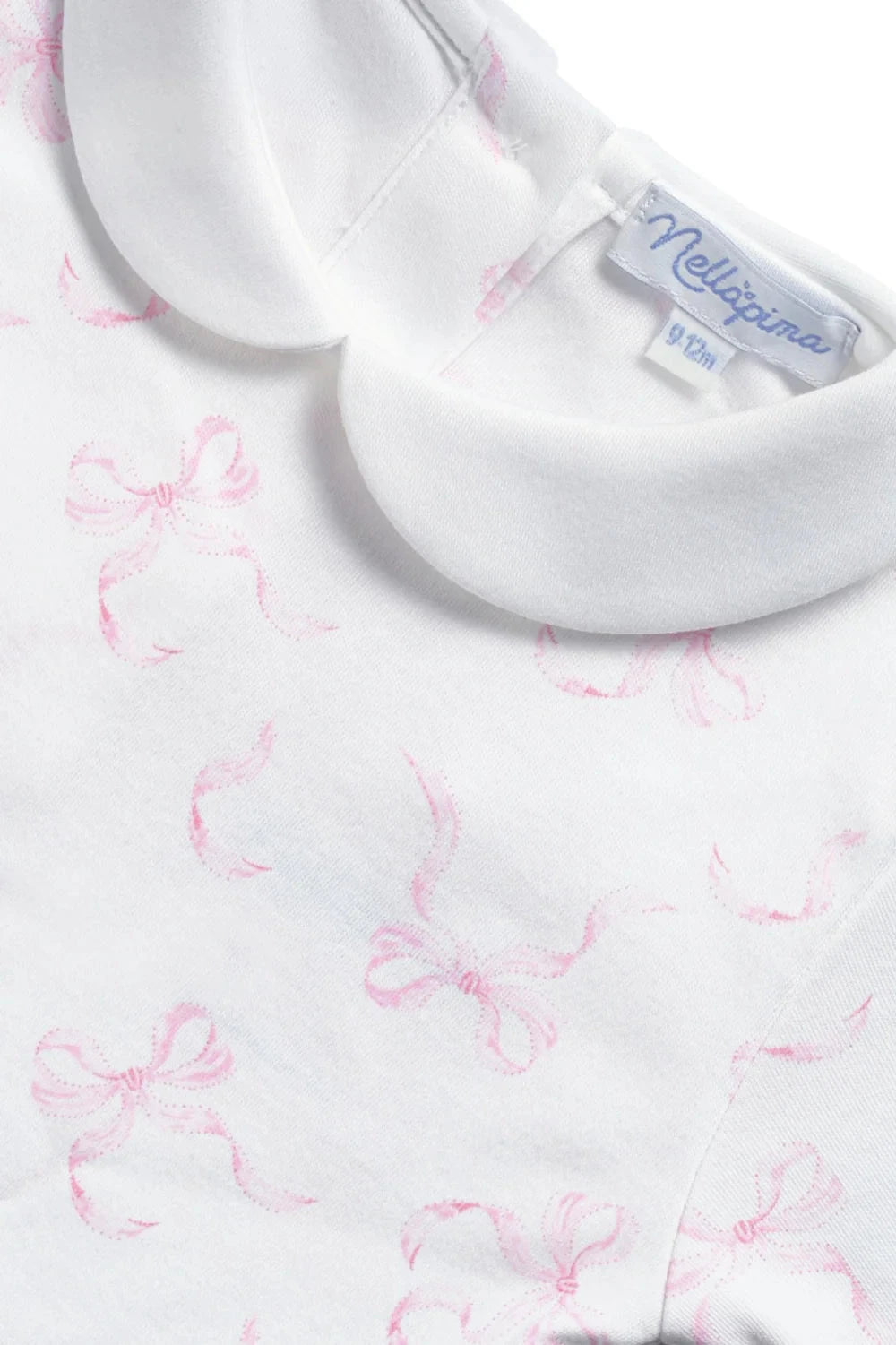 Charming Bows Print Romper Girl Romper Nella Pima 