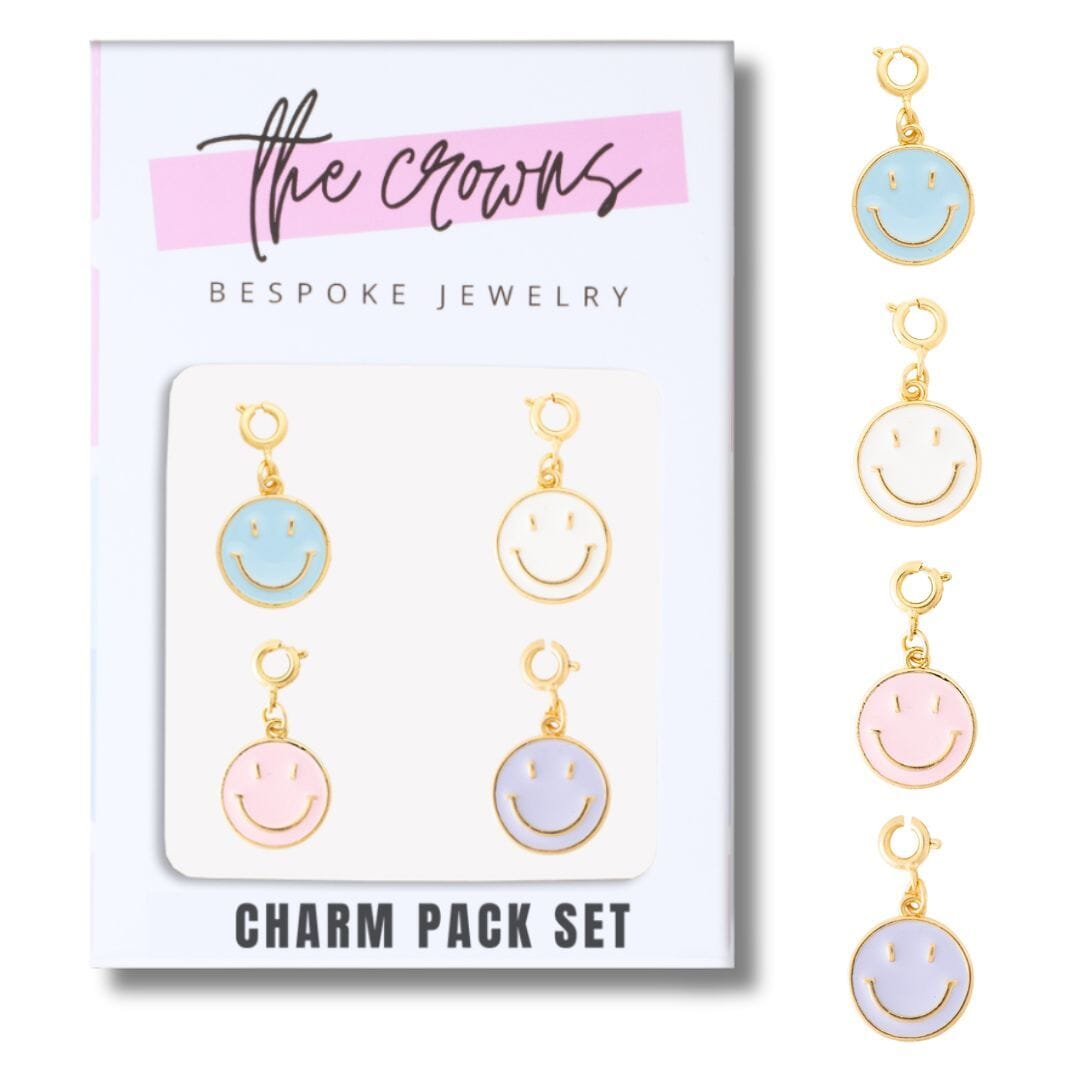 Charms Set - Colored Smiles Child Necklace The Crowns 