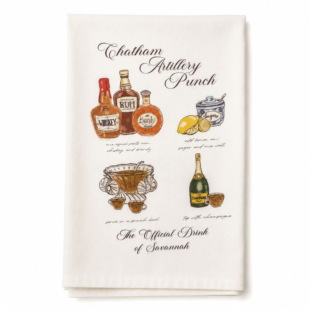 Chatham Artillery Punch Tea Towel Tea Towels Keva 