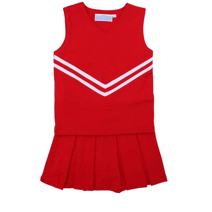 Cheer Uniform Set - Red Girl Short Set Trotter Street Kids 