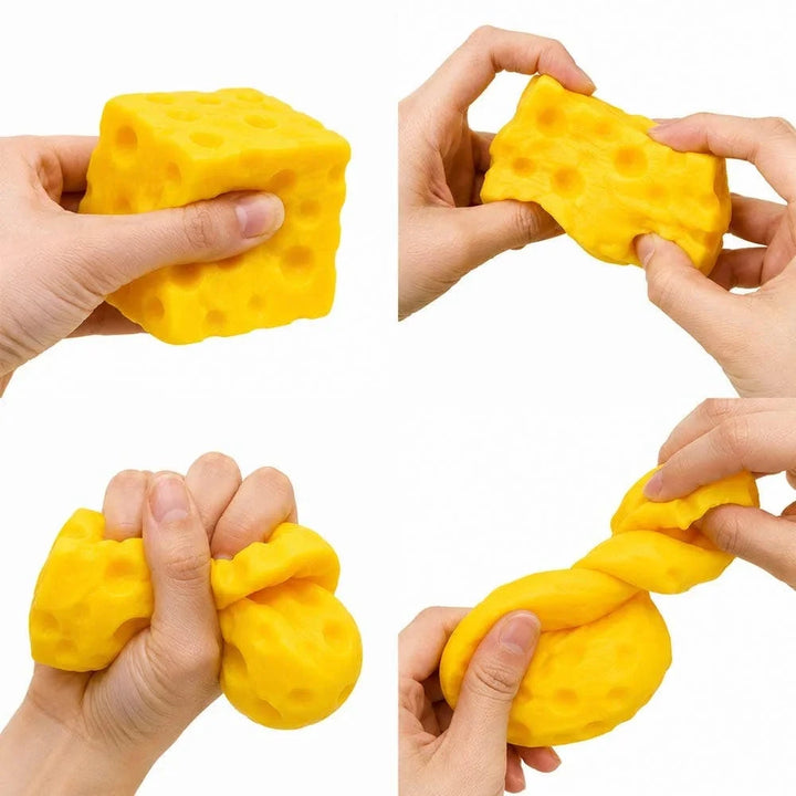 Cheese Cube Squishy Activity Toy Sensibling Corp. 