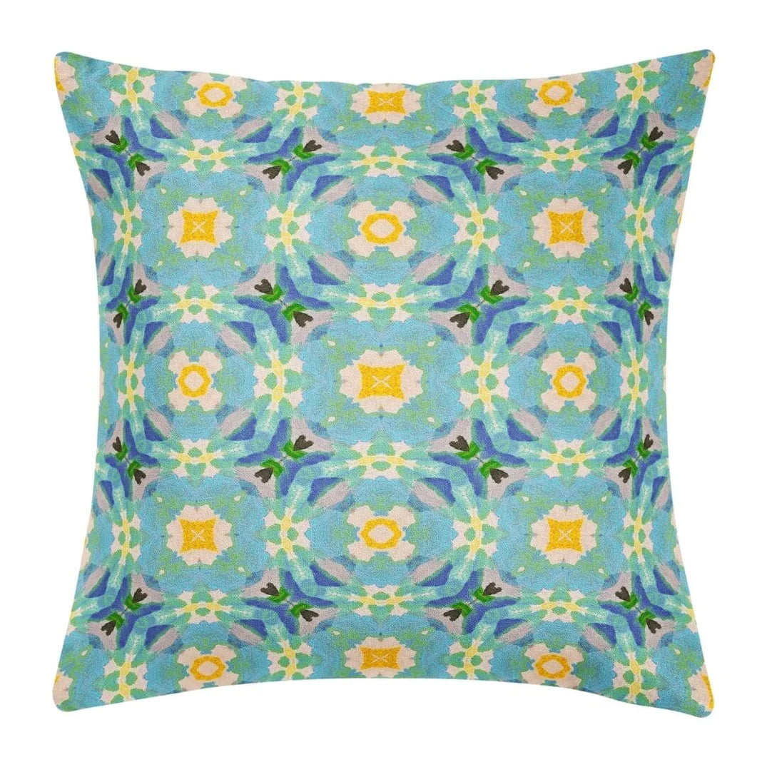 Chelsea Blue Pillow - 22x22 Pillows Laura Park Design 