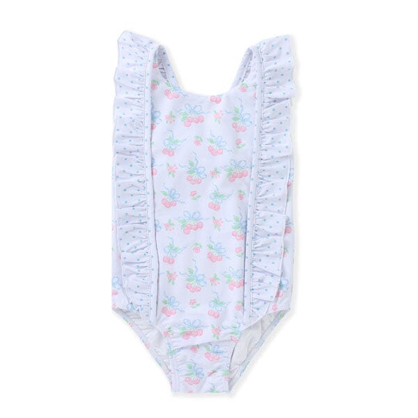 Cherry Sweet Ruffle Swimsuit Girl Bathing Suit Swoon Baby 