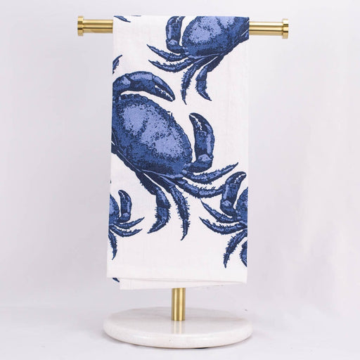 Chesapeake Crab Flour Sack Hand Towel Kitchen Towel The Royal Standard 