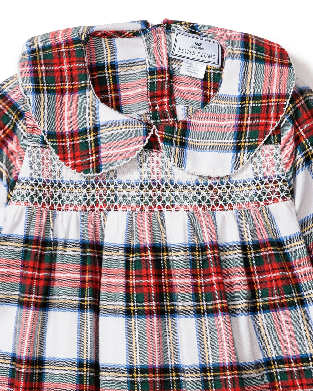 Children's Balmoral Tartan Eloise Nightgown Girl Pajamas Petite Plume 