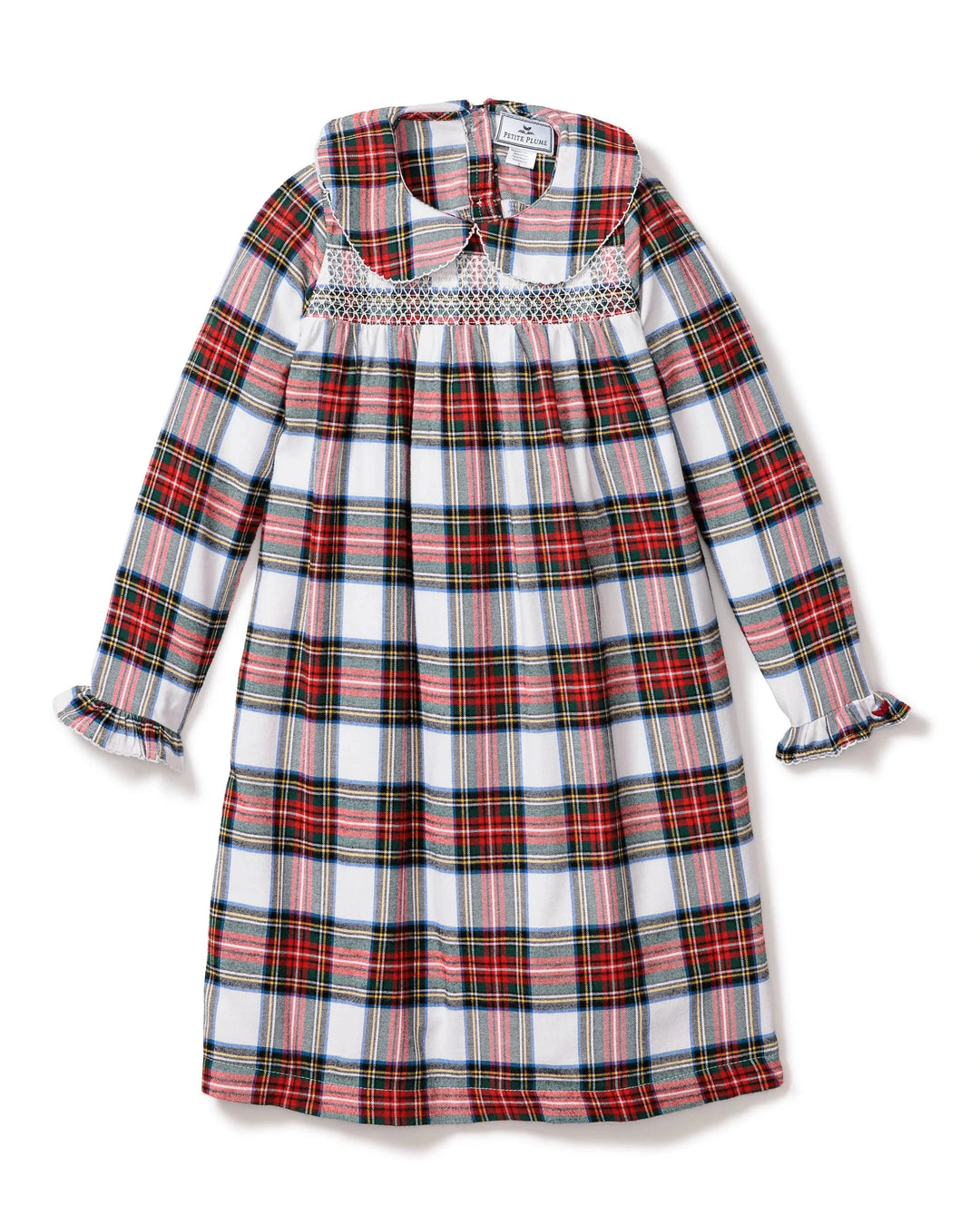 Children's Balmoral Tartan Eloise Nightgown Girl Pajamas Petite Plume 