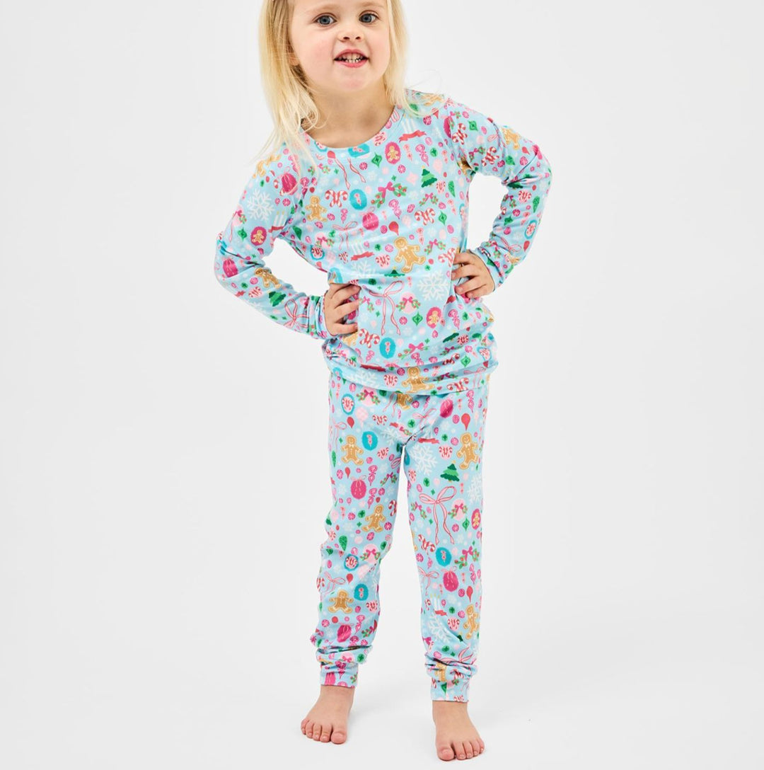 Children's Pajama Set - Jolly Jubilee - Family Matching Sizes Child Pajamas Mary Square 2T 