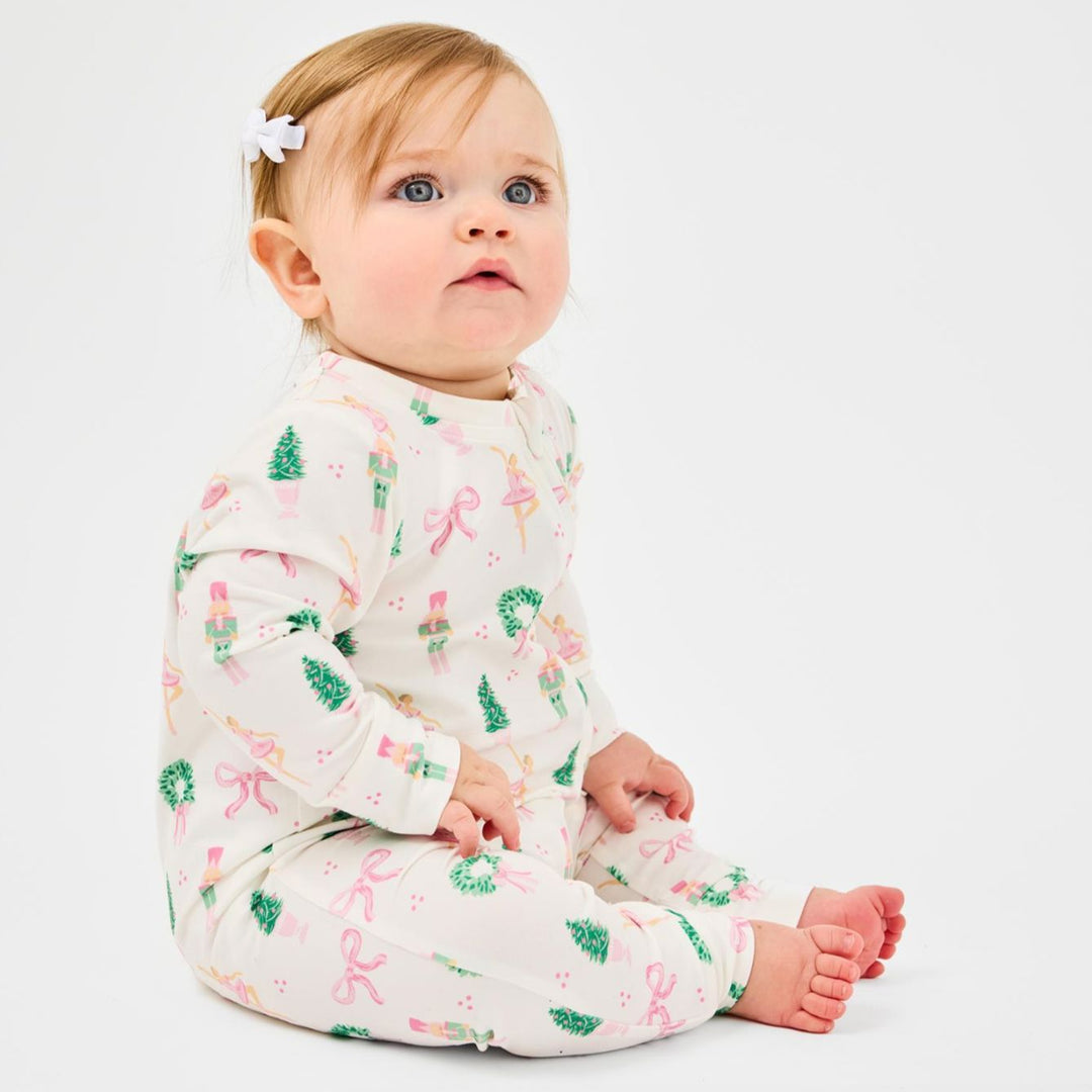 Children's Pajama Set - Sugar Plum - Infant and Toddler Child Pajamas Mary Square 0-3m 