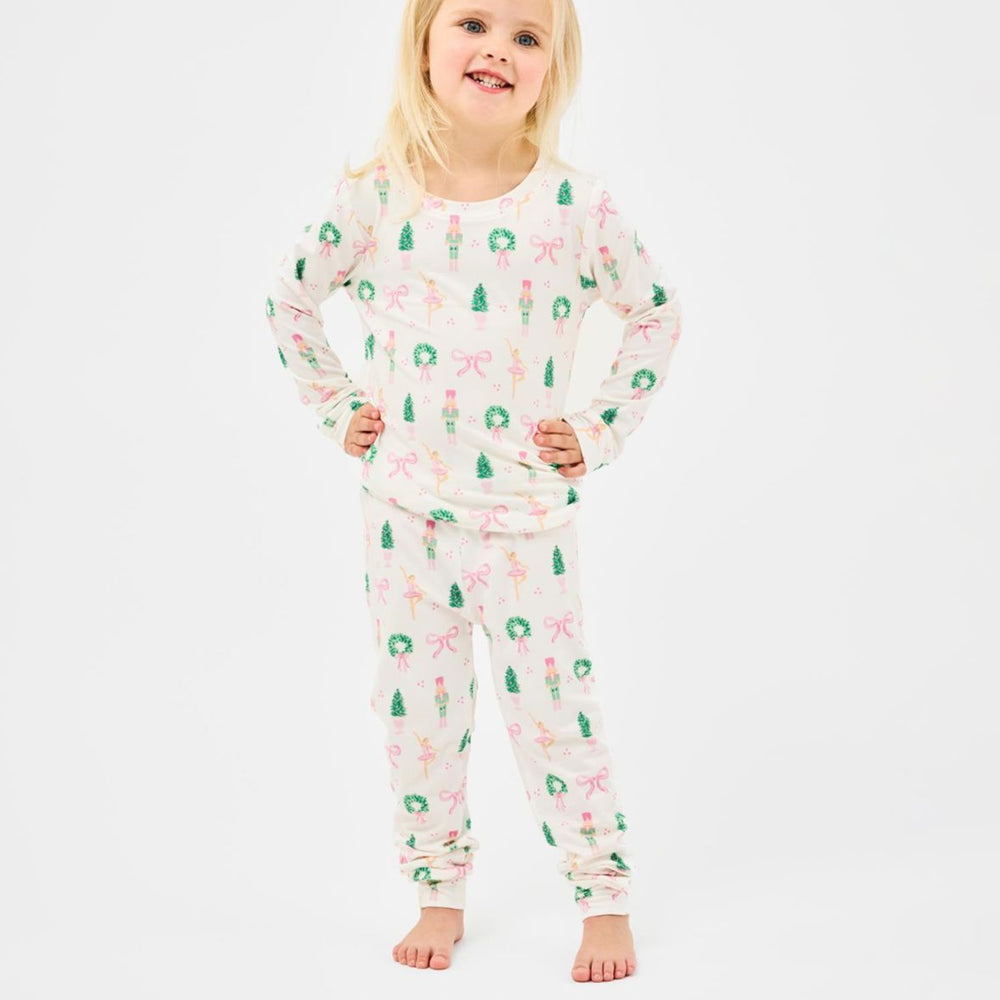 Children's Pajama Set - Sugar Plum - Infant and Toddler Child Pajamas Mary Square 2T 