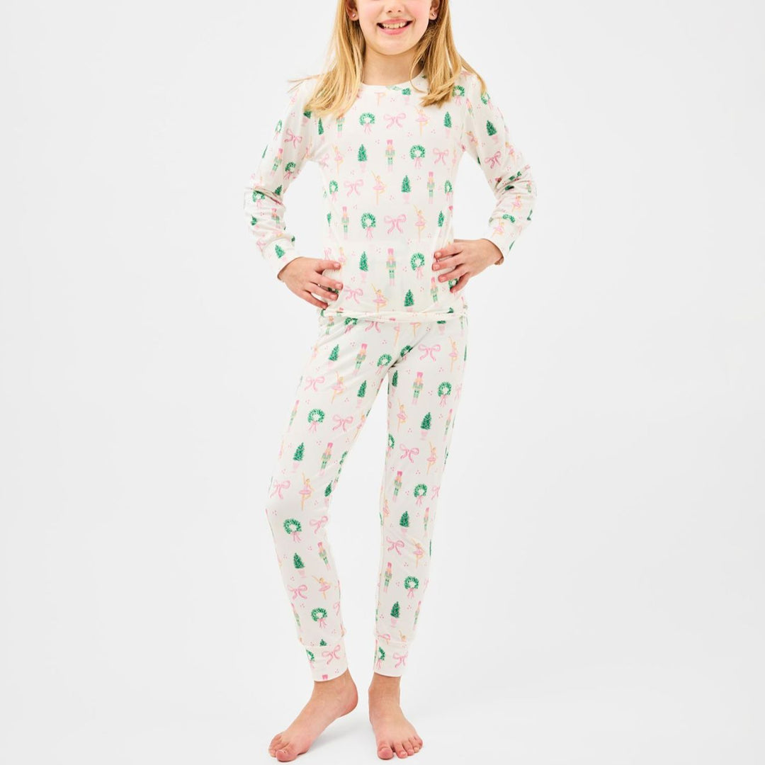 Children's Pajama Set - Sugar Plum - Infant and Toddler Child Pajamas Mary Square 5T 