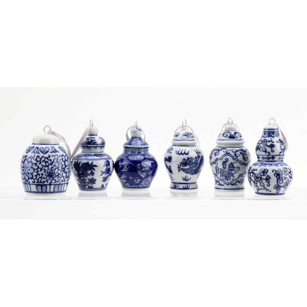 Chinoiserie Pagoda And Jars Ornaments Ornament Danny's Fine Porcelain 
