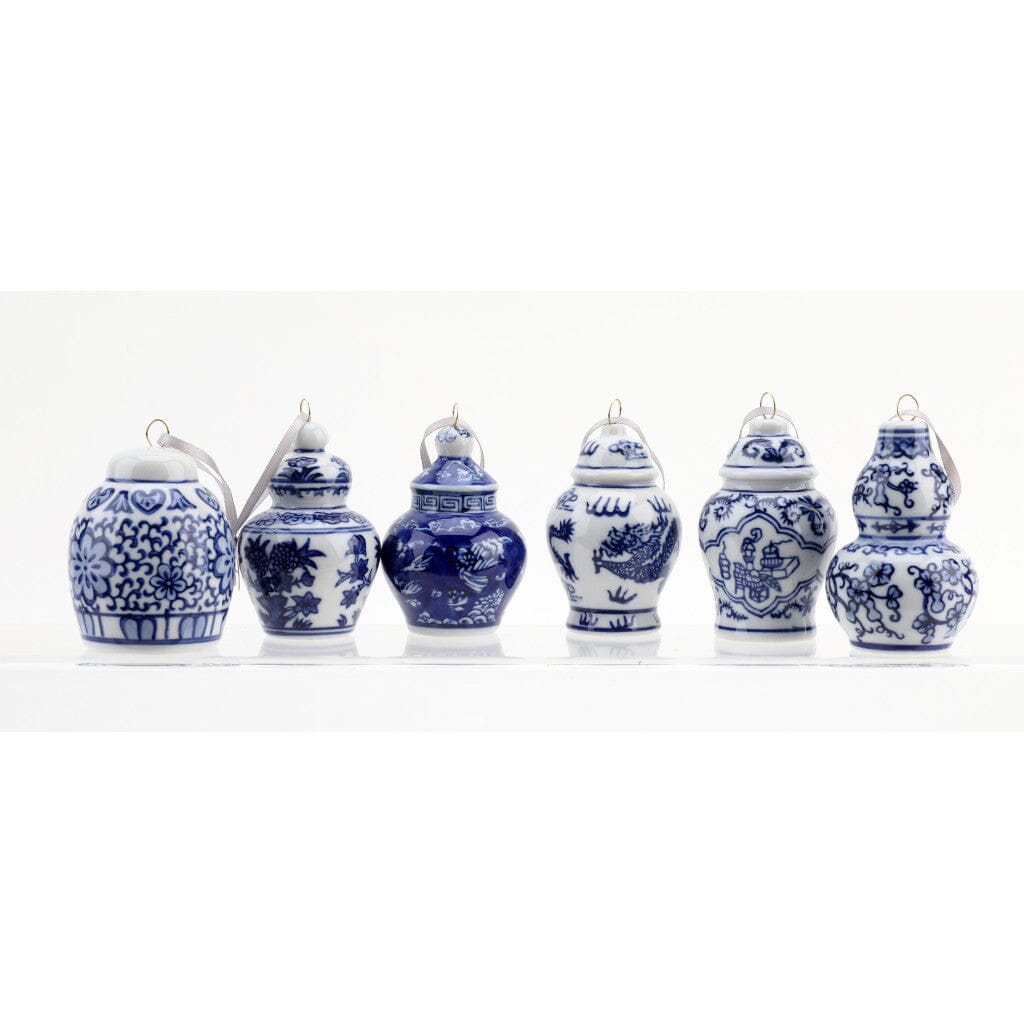 Chinoiserie Pagoda And Jars Ornaments Ornament Danny's Fine Porcelain 