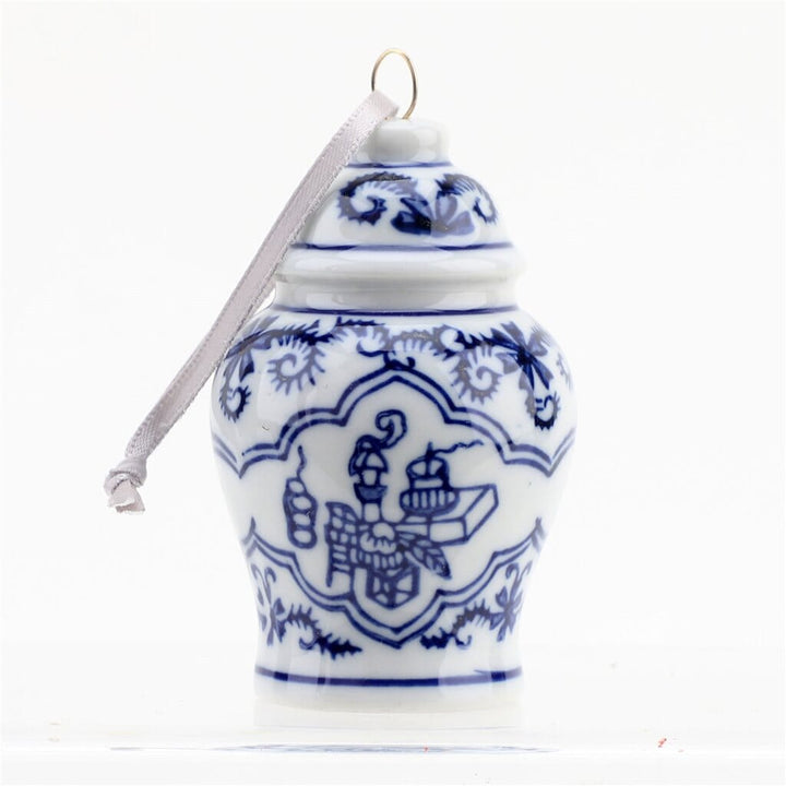 Chinoiserie Pagoda And Jars Ornaments Ornament Danny's Fine Porcelain 5 