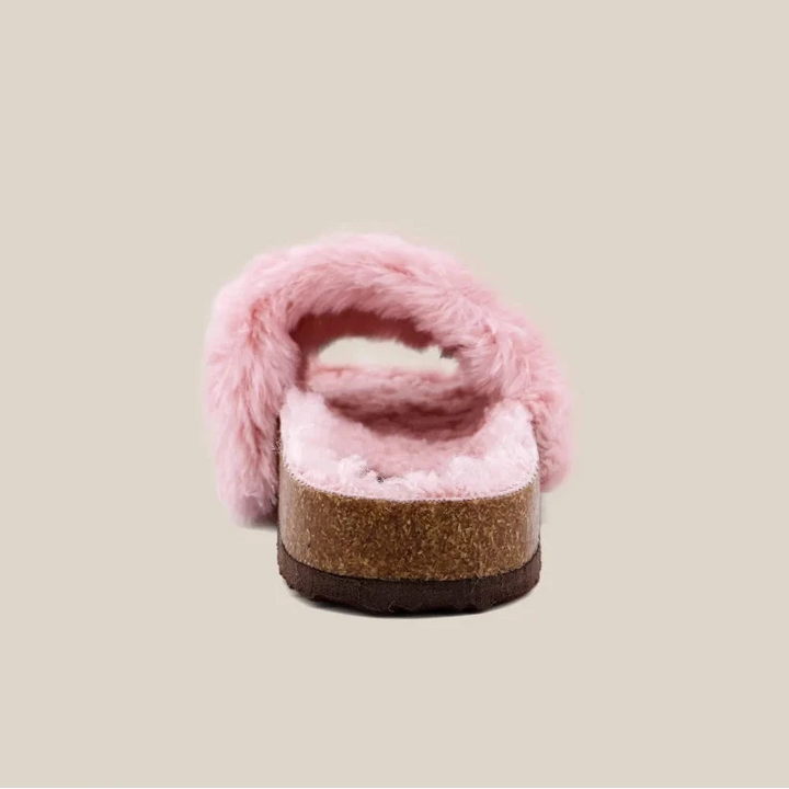 Chloe Mini Slippers - Light Pink Children Shoes ShuShop 