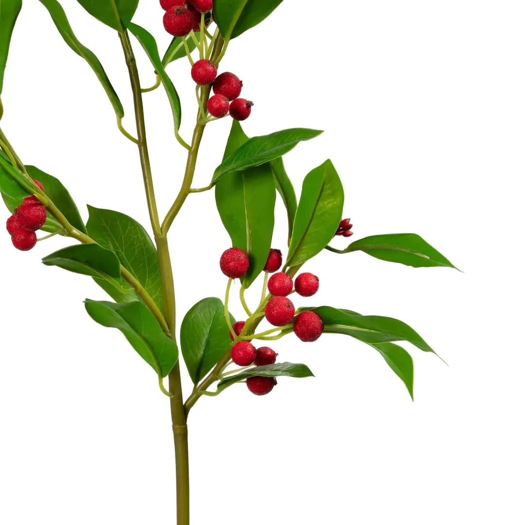 Chokeberry Red Spray - 31" Faux Florals Mills Floral 