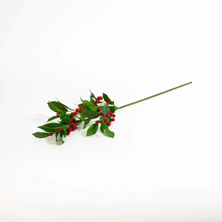 Chokeberry Red Spray - 31" Faux Florals Mills Floral 
