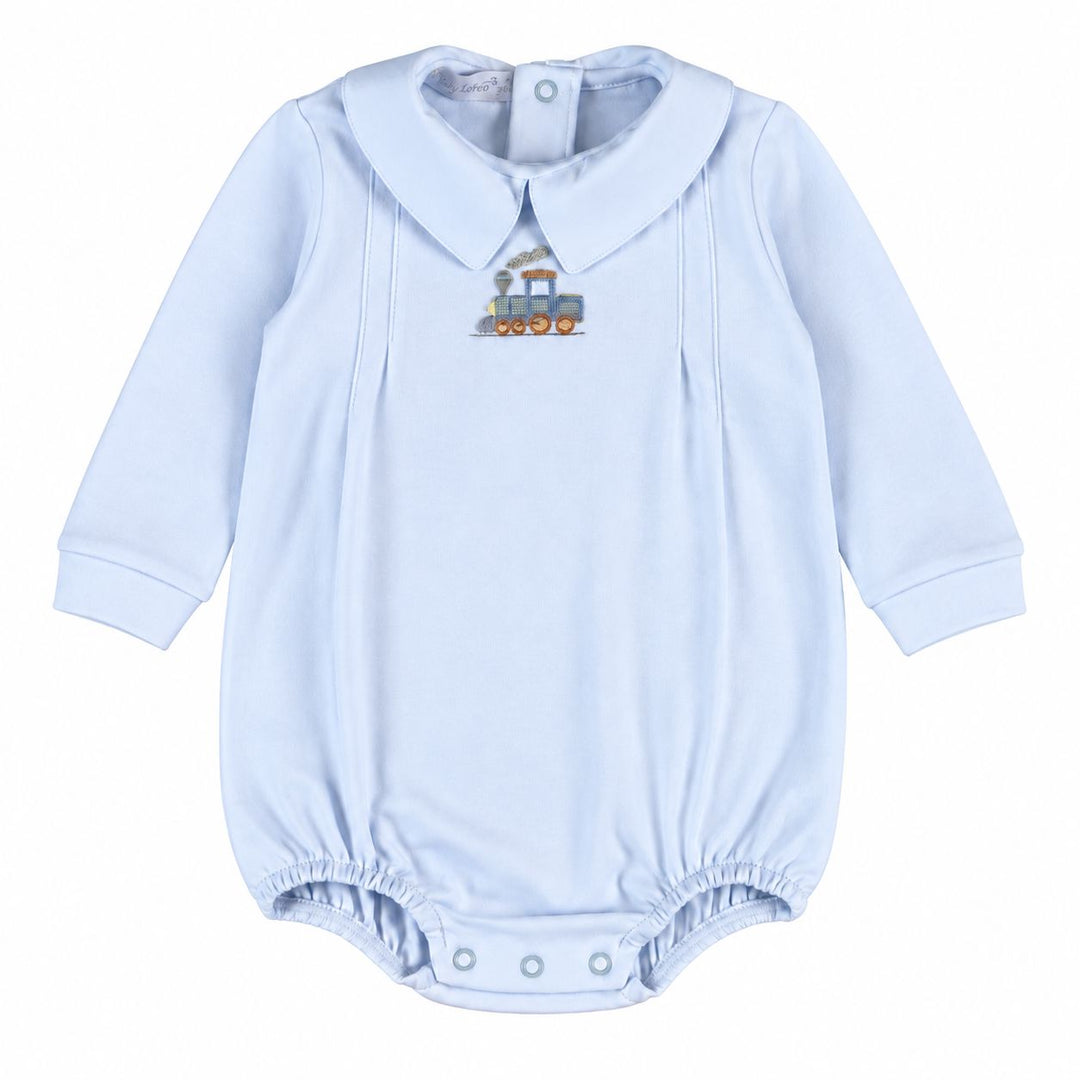 Choo Choo Train Long Sleeve Bubble Boy Bubble Baby Loren 