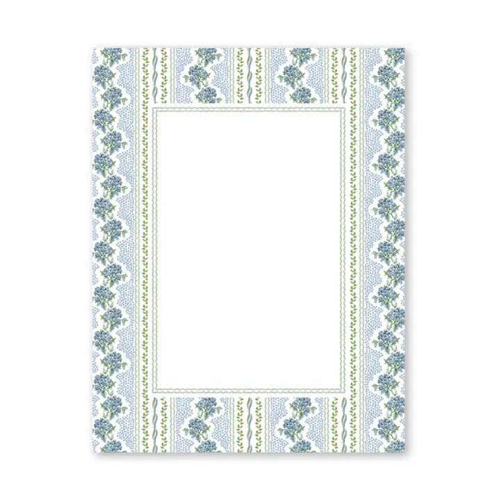 Christine's Hydrangeas Notepad Notebooks & Notepads Dogwood Hill 
