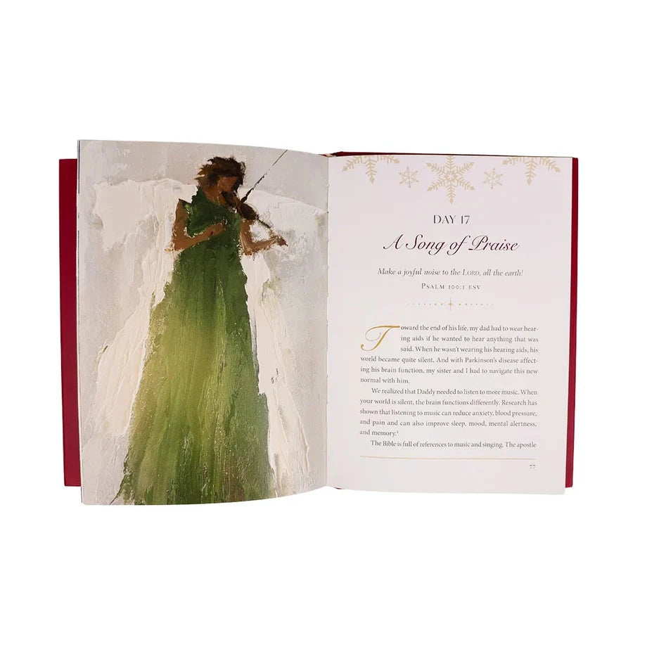 Christmas Angels: Devotions and Art of Hope and Joy for the Advent Season Book Anne Neilson 