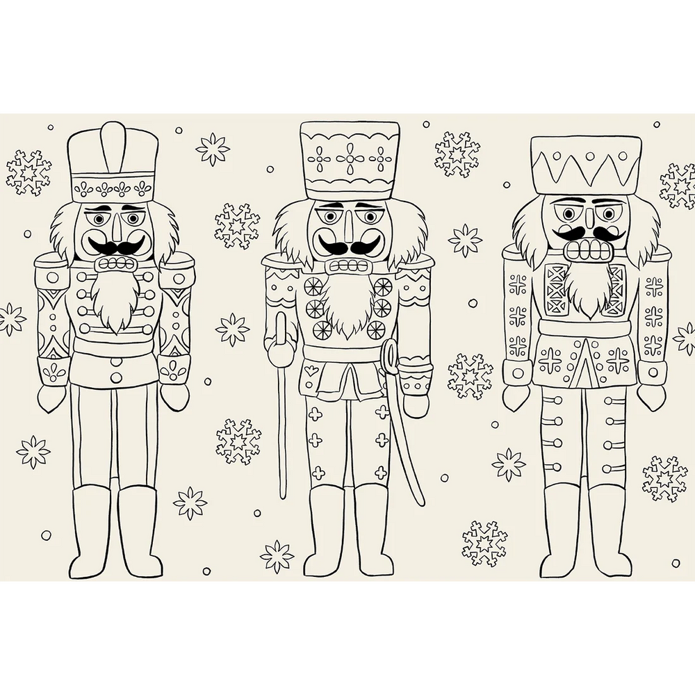 Christmas Coloring Placemat Placemats Hester and Cook 