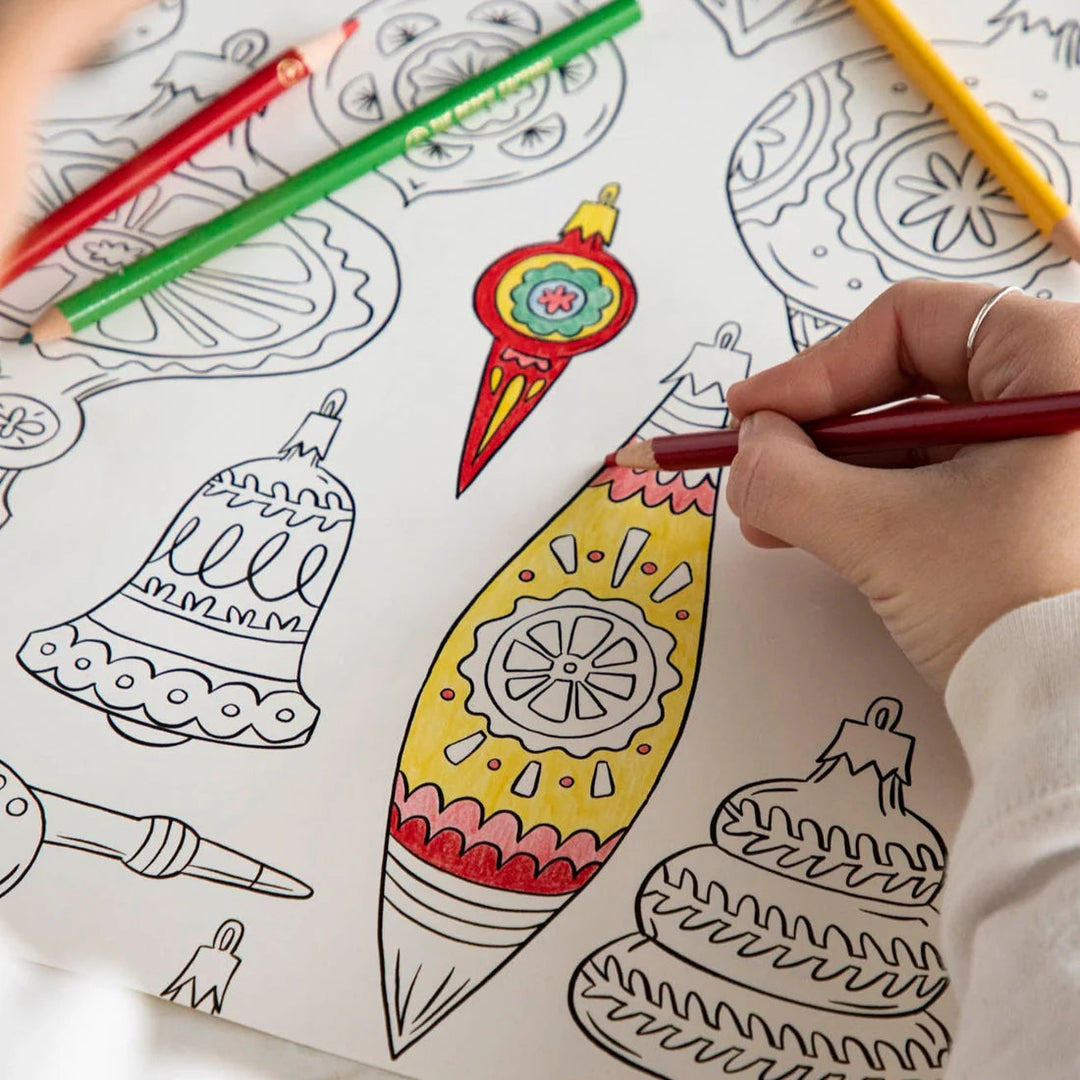 Christmas Coloring Placemat Placemats Hester and Cook 