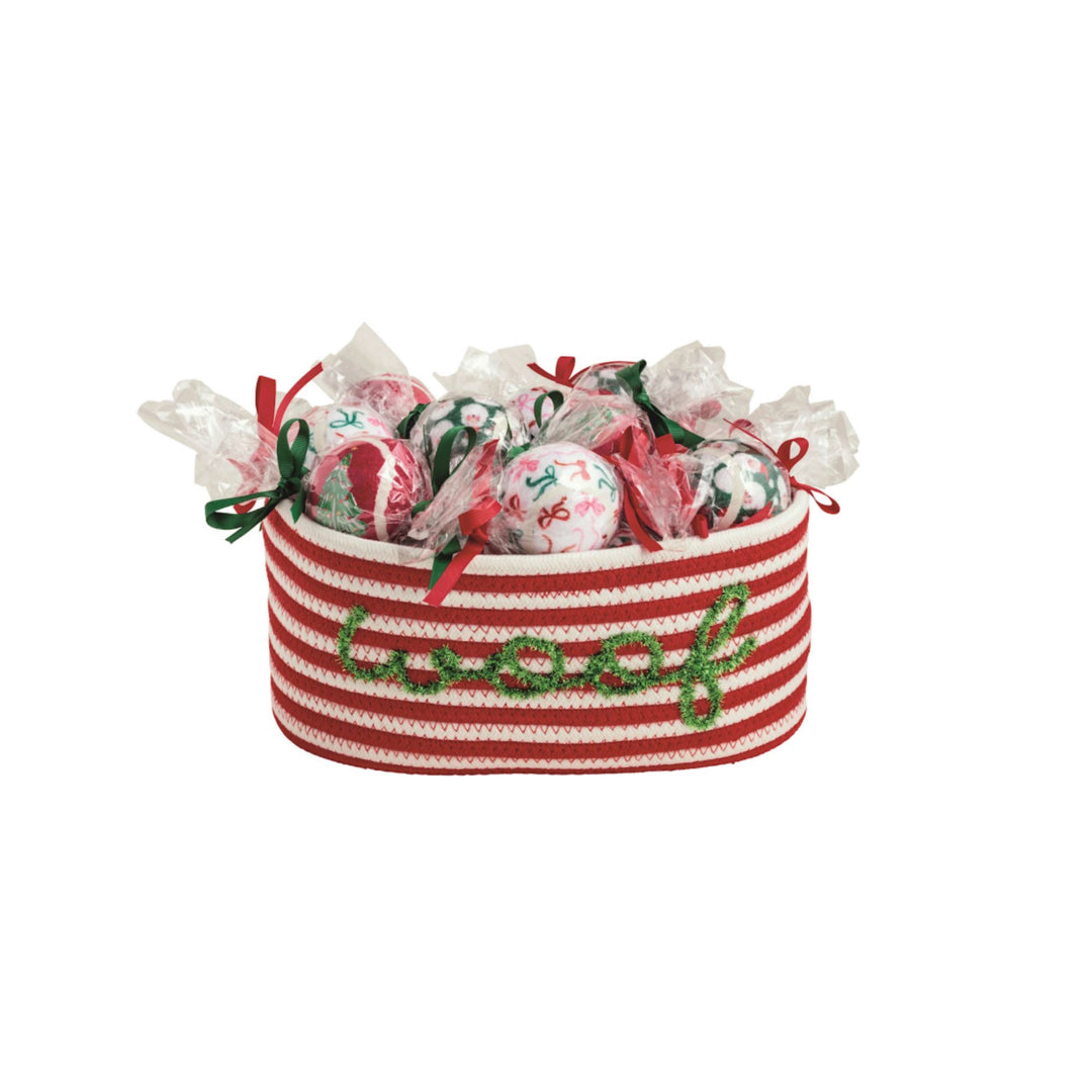 Christmas Dog Tennis Balls Dog Toy MudPie 