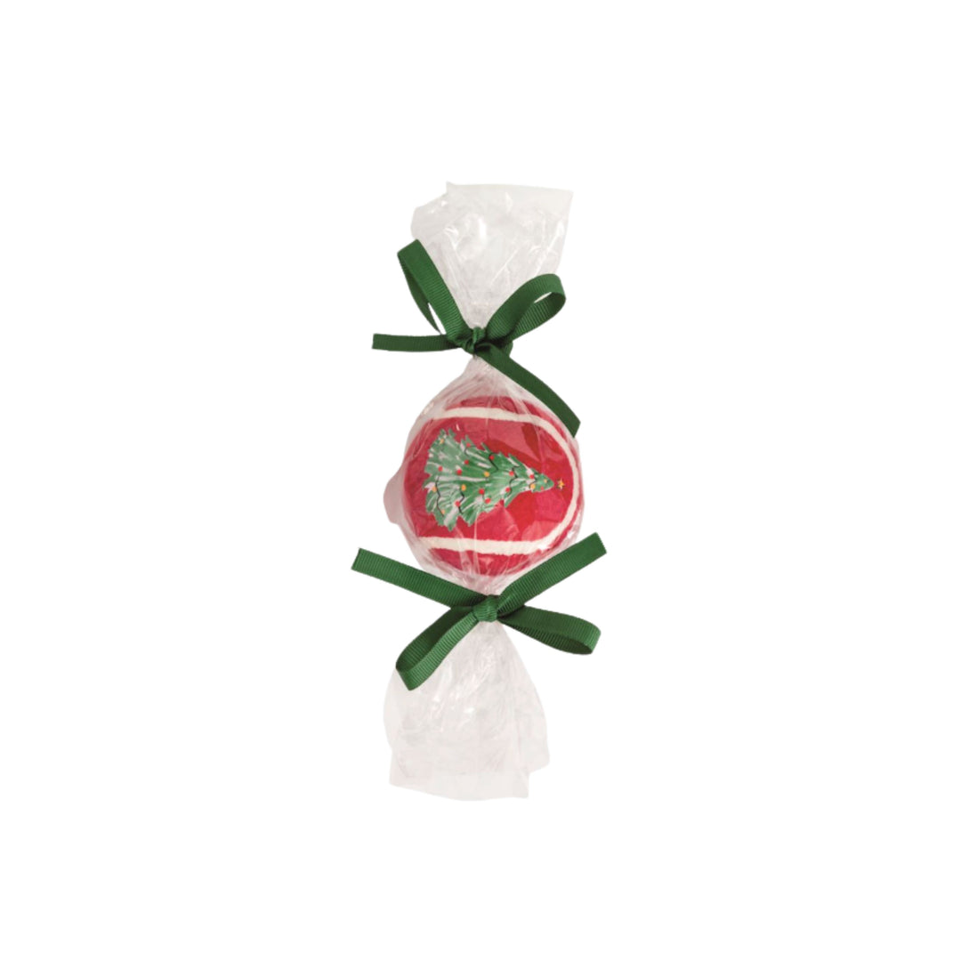 Christmas Dog Tennis Balls Dog Toy MudPie Christmas Tree 