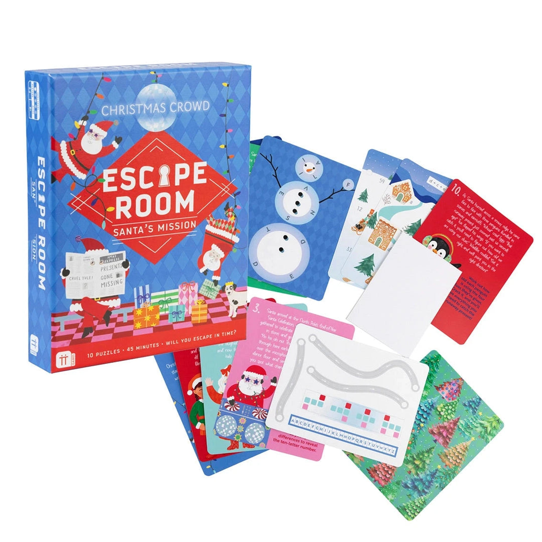 Christmas Escape Room - Santa Edition Activity Toy Talking Tables 