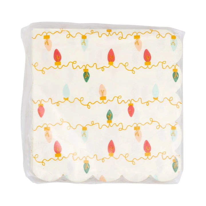 Christmas Lights Cocktail Napkins Cocktail Napkins My Mind's Eye 
