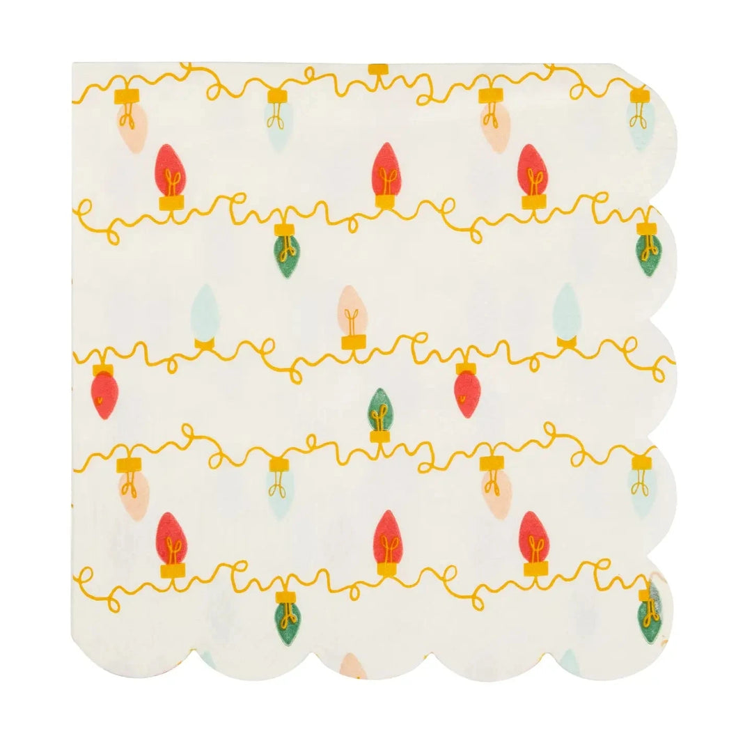 Christmas Lights Cocktail Napkins Cocktail Napkins My Mind's Eye 