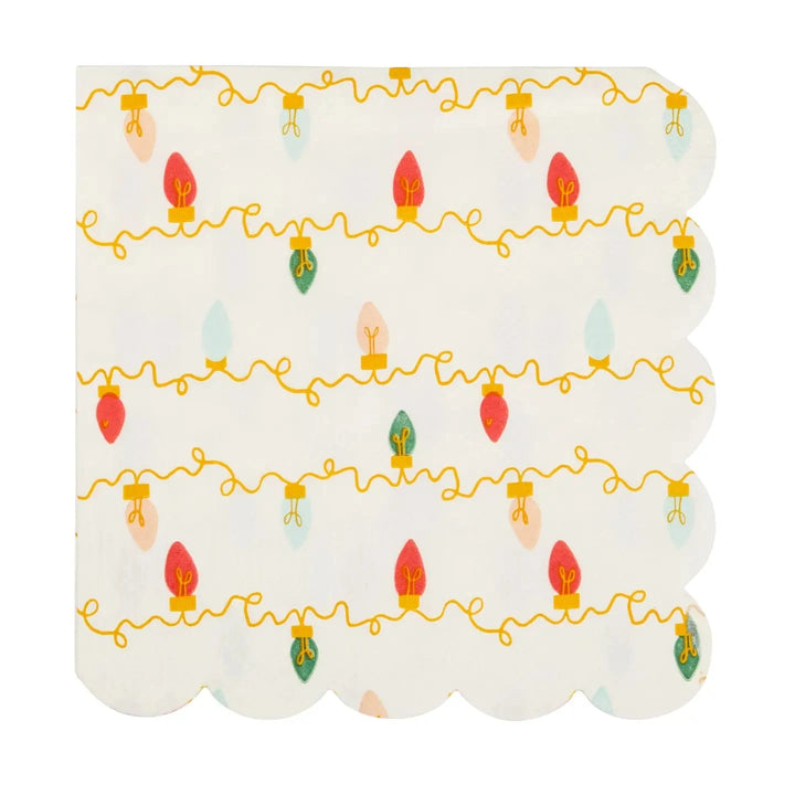 Christmas Lights Cocktail Napkins Cocktail Napkins My Mind's Eye 