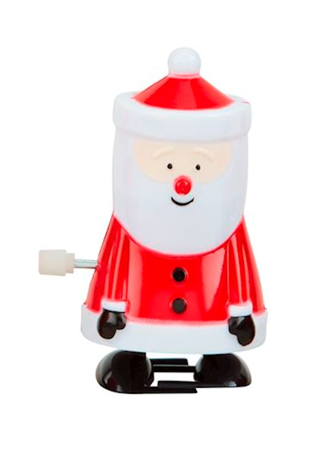 Christmas Santa Wind Up Toy Mini Toys MudPie Santa Smiling 