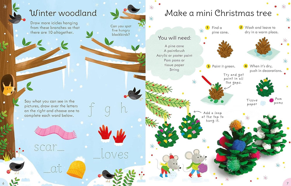 Christmas Things to Make and Do: A Christmas Holiday Book for Kids Book Harper Collins 