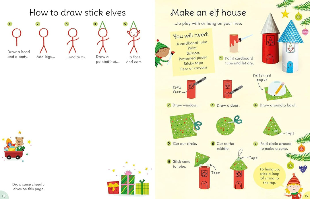 Christmas Things to Make and Do: A Christmas Holiday Book for Kids Book Harper Collins 