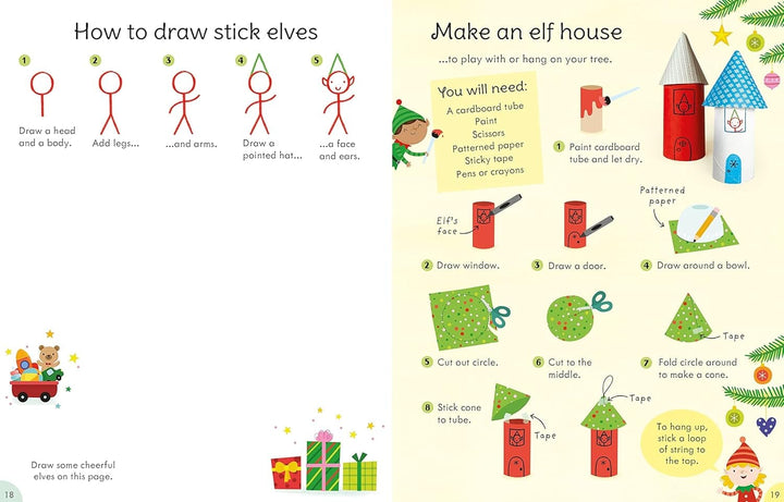 Christmas Things to Make and Do: A Christmas Holiday Book for Kids Book Harper Collins 