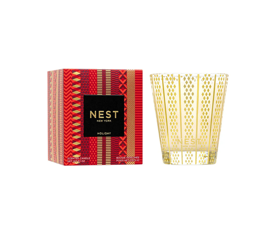 Classic Candle 8.1 oz - Holiday Candle Nest 