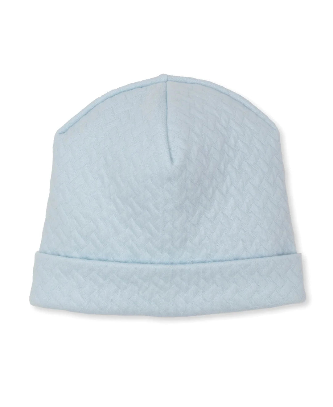 Classic Jacquard Newborn Hat - Light Blue Baby Hat Kissy Kissy 