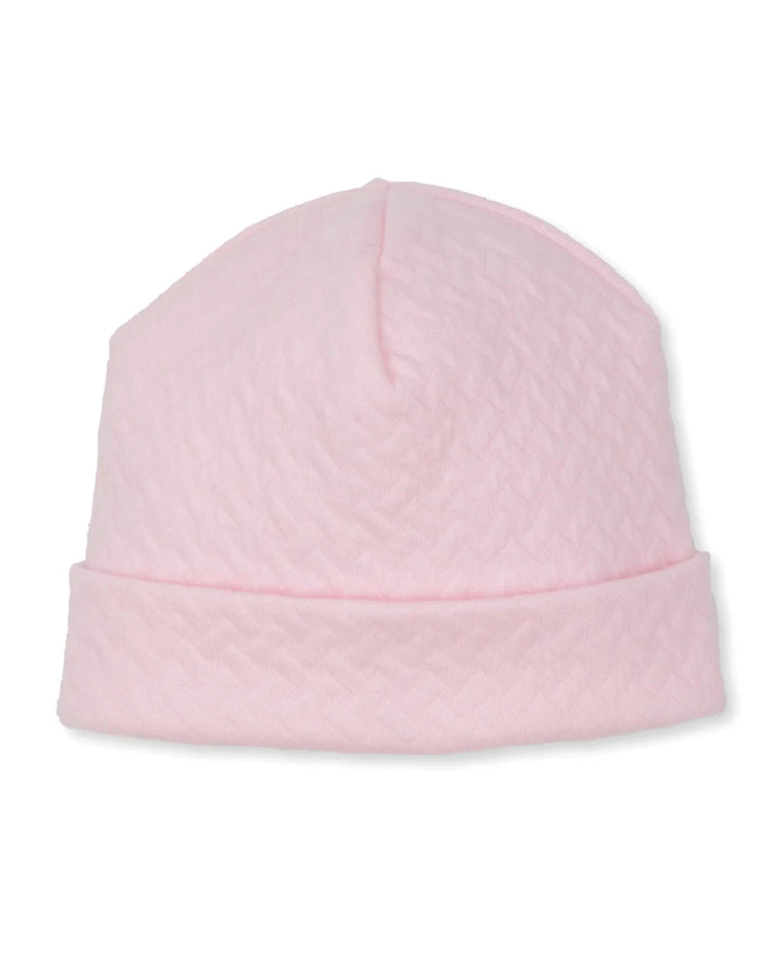 Classic Jacquard Newborn Hat - Light Pink Baby Hat Kissy Kissy 