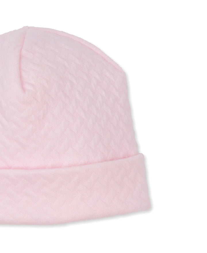 Classic Jacquard Newborn Hat - Light Pink Baby Hat Kissy Kissy 