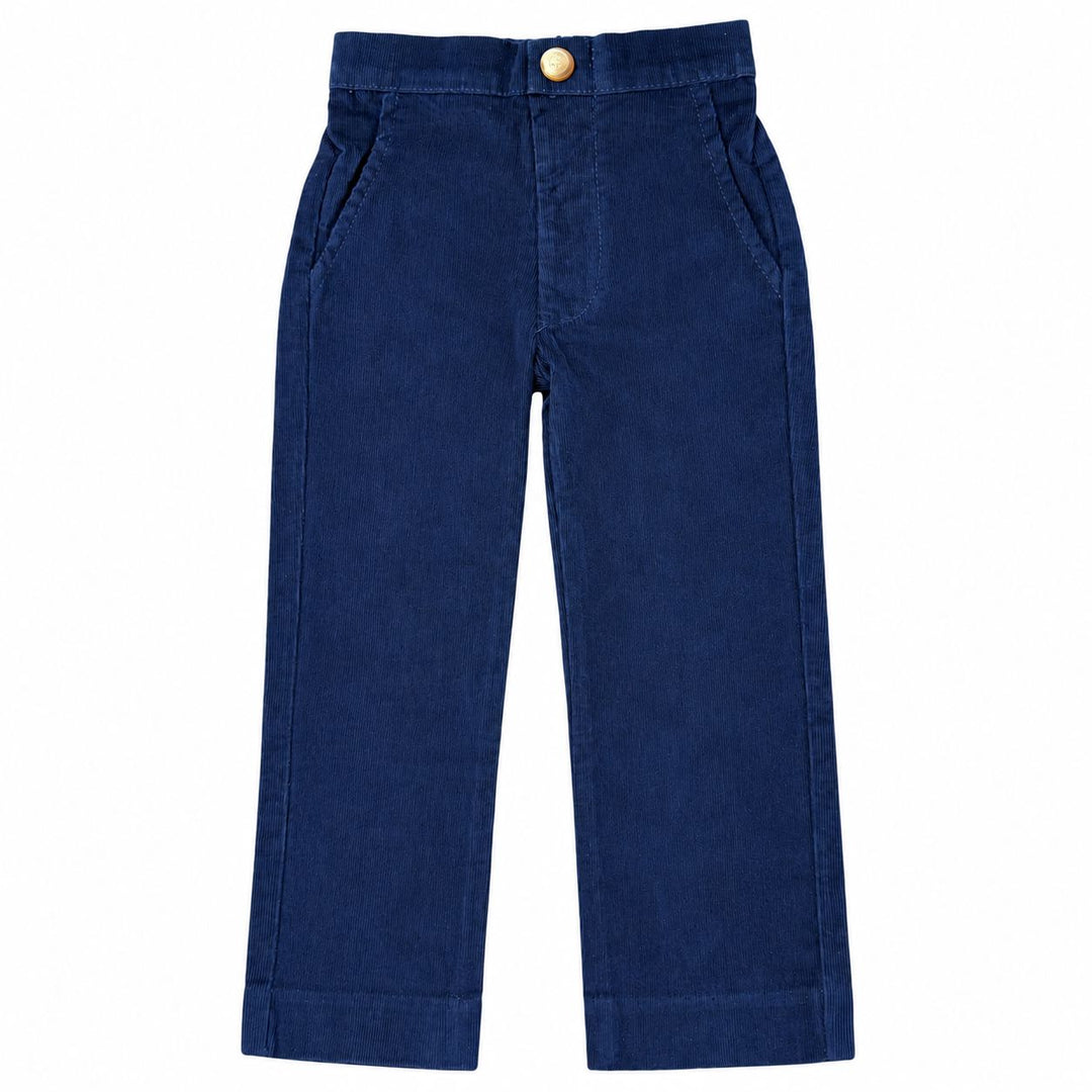 Classic Pants - Navy Corduroy Boy Pants Little English 